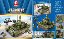 Конструктор 105712 Block Танк 894 дет. 47.5х8х35 см