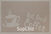 PVC napkin for Hot Coffee. Size: 30x45 cm. Color: assorted.