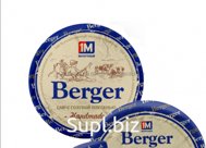 Сыр "Berger"с голубой плесенью 55% ТМ "Молодея" 2,5 кг.