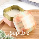 Ароматическая свеча в банке Aromatic Candle лимон, базилик и мандарин, малая