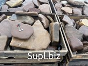 плитняк, щебень, валуны, галтованный