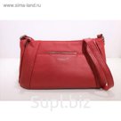 277-14 201789 Женская сумка кожаная Giorgio Ferretti Красный