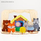 Настольный театр «Колобок», полный набор