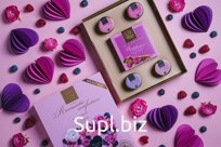 Gift set of Peroni "Romantic Confection", 4x30ml + tea 35g