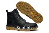 Мужские ботинки, черные, арт. 40203o66Ln. Верх: Натуральная кожа OLIATO. Низ: Резина, подошва Vibram. Подклад: Искусственный мех, мембрана SPOTEX
 Размеры:  40…