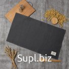 Полотенце «Этель» ECO grey, 40×70 см, 100% лён, 245 г/м²