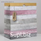 Пакет крафтовый «Мелочи жизни», 32 х 36 х 16 см