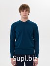 Свитер мужской, цвет темно-бирюзовый AW23-SWM102