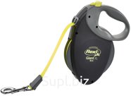 Поводок-рулетка Flexi Giant tape XL 8m Black Neon