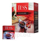 Чай TESS (Тесс) «Pleasure», черный с шиповником и яблоком, 100 пакетиков по 1,5 г