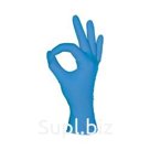 Перчатки mediOk нитриловые, голубые (BlueSky), размер S, 100 шт. MIO Nails