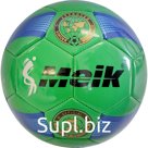 Мяч футбольный Meik-054 (зеленый) 4-слоя, TPU+PVC 3.2, 410-450 гр., машинная сшивка