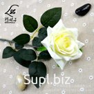 Роза одиночная, фланель, 56 см. Артикул 02.0050