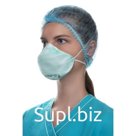 Респиратор АЛИНА-206, медицинского назначения, без клапана (класс защиты FFP 2 R D), голубая, 1 шт.