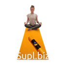 Коврик для йоги RamaYoga YIN-YANG STUDIO 220см х 60см х 3ММ
