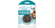 Колбаски "Мукулай" с/к в/у 60 гр. Улюктэ 1/50