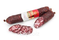Колбасное изделие варено-копченое мясное высшего сорта Колбаса МОСКОВСКАЯ газ, диплекс