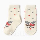 Носки детские, цвет бежевый, размер 14-16