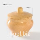 Горшочек для запекания керамический «Каракум», 350 мл, d=9,5 см