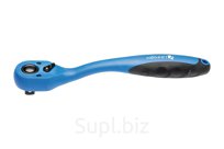 HOEGERT Трещотка 1/4", композитная, 72 зубца