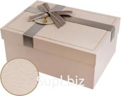 Коробка подарочная 22х15,5х9см Цвет: персик