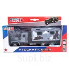 Игрушка «Военный грузовик», инерционный, цвет серый