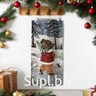 Полотенце кухонное «Этель» Forest bear, 40×73 см, хлопок 100%, саржа 190 г/м²