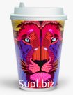 Двухслойные картонные стаканы. Серия: "Я так хочу Soft Touch". Объем: 300