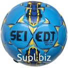 E32153-0 Мяч футбольный №5, Seledt (голубой)