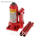 Домкрат гидравлический SPARTA Compact, 2 т, бутылочный, подъем 150–280 мм