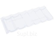 Металлочерепица Супер Классик 0,50 мм 4 м стальной бархат сигнальный белый