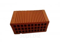 Кирпич(Камень) керамический двойной щелевой  рифлёный