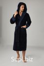 2805 Халат мужской Nysa Bamboo 2XL темно-синий