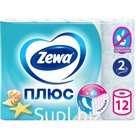Туалетная бумага Zewa Plus Океан двухслойная 12 рулонов 1/7