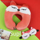 Набор-антистресс «Лиса», подголовник, маска для сна