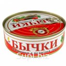 Бычки черноморские обжареные в томатном соусе (тм Пролив) ГОСТ 240 г.