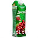 ДОБРЫЙ Нектар ябл/черноплодРяб/вишня 1 л. т/пак: 12