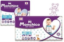 Детские подгузники Monchico standart №5 / 1 x 24