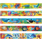 Закладка - магнит для книг, 25*200мм, ArtSpace "Морские обитатели", блестки