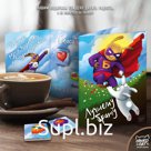 Открытка, ЛУЧШЕМУ БРАТУ, молочный шоколад, 20 гр., TM Chokocat