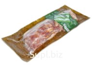 Мясной продукт из свинины категории В, изделие сырокопченое. Состав: свинина, соль, лук, перец черный,любисток. Годен в течение 30 суток (после вскрытия упаков…