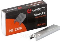 Скобы для степлера №24/6, 1000шт Lamark