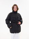 Куртка утепленная женская, цвет чёрный AW23-KUZ101