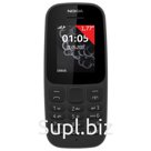 Телефон мобильный NOKIA 105 TA-1174, 2 SIM, 1,77", черный
