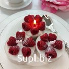 Подарочный набор свечей -"Ягодное суфле с малиной"