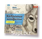 Кедровые конфеты с Черникой в шоколаде ручной работы, 120 гр