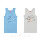 CAK 2342 Майка для мальчика голубой (110-116)-60 ВГ