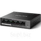 Коммутатор Mercusys MS105GP 5G 4PoE+ 65W неуправляемый
