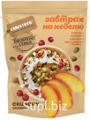 Кранчи Гранола Verestovo, Персик Клюква Семена тыквы (300г)