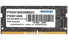 Оперативная память Patriot Memory DDR4 16GB 2666MHz Signature Line (PSD416G26662S)